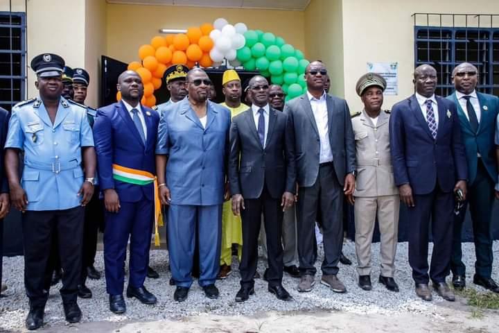 Inauguration Du Commissariat De Police Du E Arrondissement De Daloa