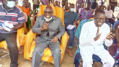 Photo of Toumodi- Brou René prêche Alassane Ouattara aux fidèles Dehima