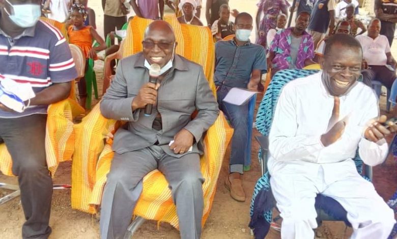 Photo of Toumodi- Brou René prêche Alassane Ouattara aux fidèles Dehima