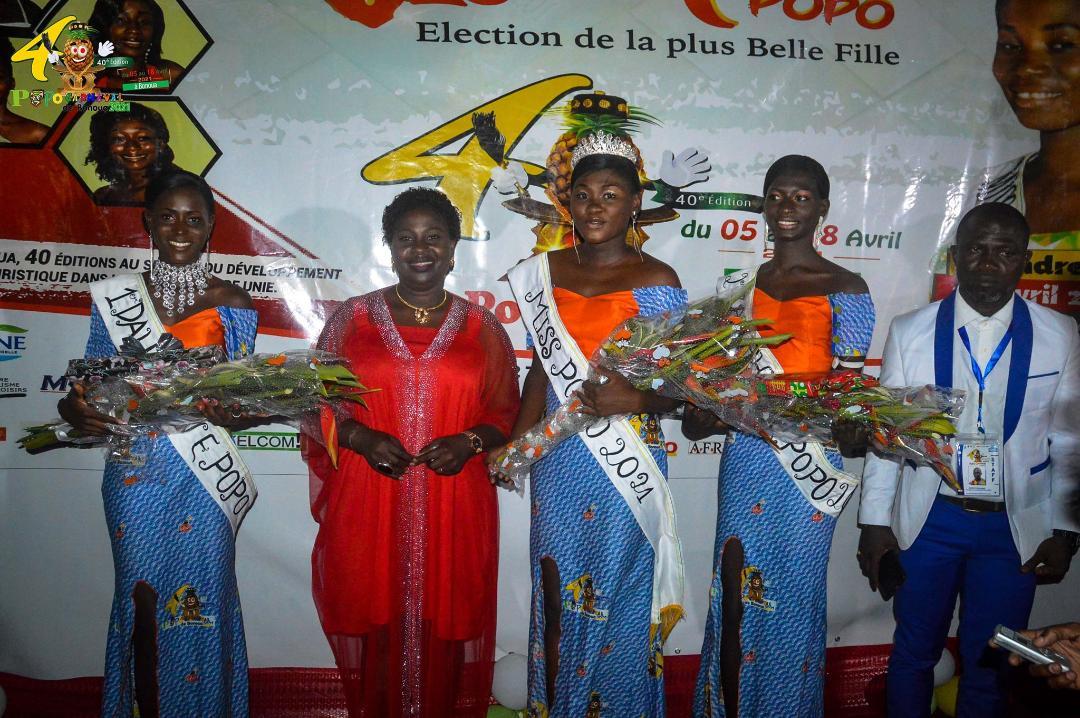 Le vendredi 09 avril 2021 au foyer des jeunes de Bonoua, la beauté de Marie-Josette Miézan Yao Yaba a rencontré l’assentiment des 5 membres