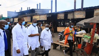 Photo of Visite à l’abattoir de Port-Bouët Sidi Touré satisfait du travail fait par tous les services vétérinaires