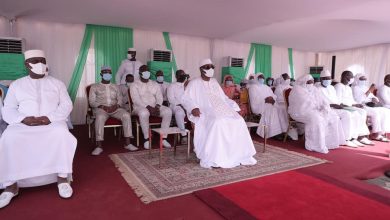 Photo of 40 ème jour du décès du Cheick Aïma Mamadou Traoré Prières et dons en présence du Président Alassane Ouattara