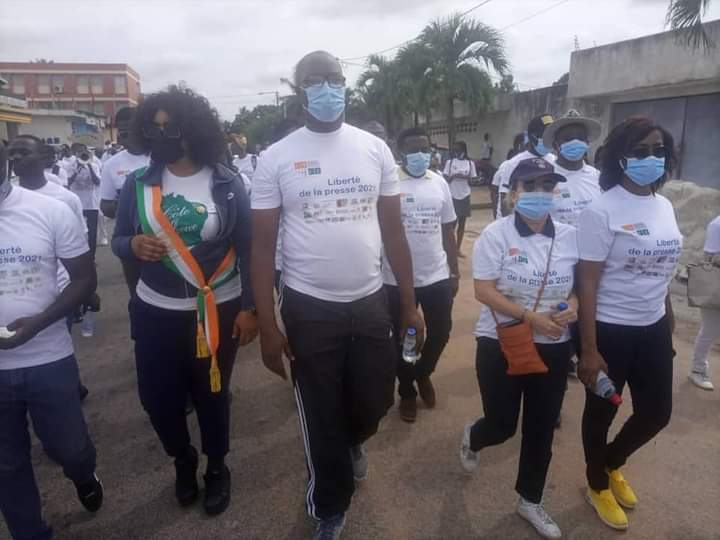 Journalistes, patrons de presse et acteurs de médias ont célébré le lundi 3 mai 2021 à Abidjan, la 28ème édition de la journée mondiale