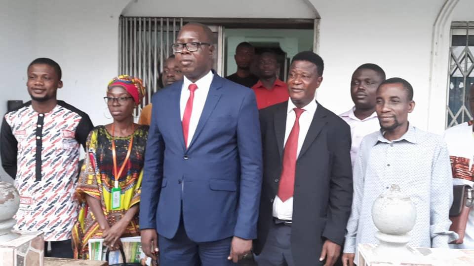 Le mardi 12 octobre 2021, le président de l’Union nationale des journalistes de Côte d’Ivoire (UNJCI), Jean-Claude Coulibaly, était à Cocody