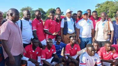 Photo of Soro Mamadou à la finale du tournoi portant son nom : “Raffermir les liens de fraternité entre les jeunes des campements éloignés de M’Bengué”