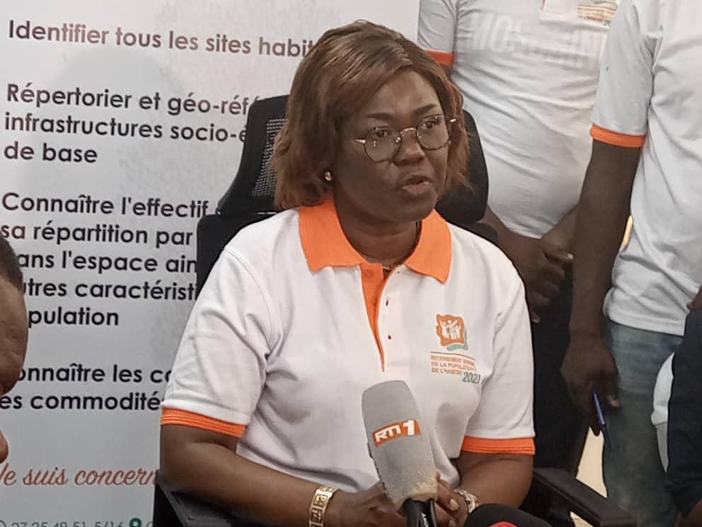 Le dimanche 12 décembre 2021, la ministre du plan et du développement, Nialé Kaba a fait le point de l’opération du Recensement général