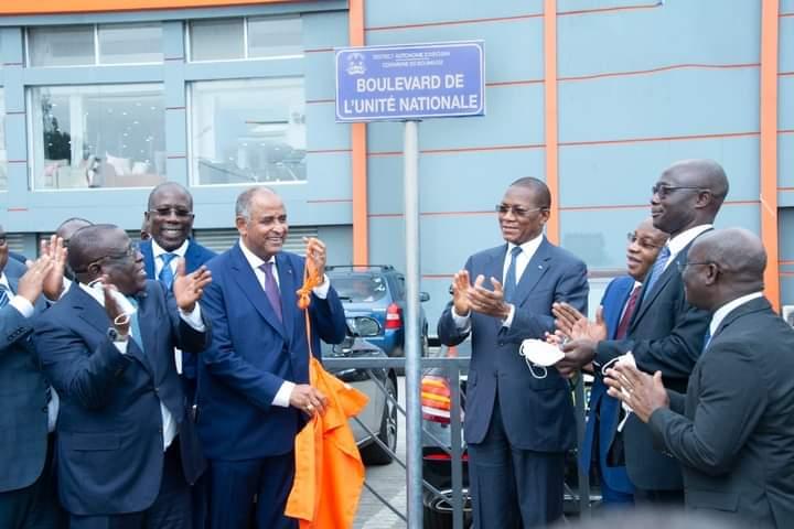 Le Premier ministre Patrick Achi a lancé, le jeudi 16 décembre 2021 au Grand-Carrefour de Koumassi, le projet d'adressage des rues