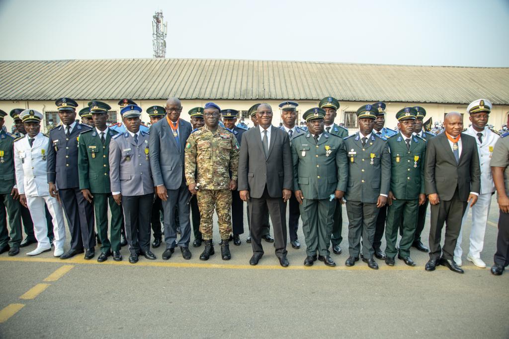 L'État de Côte d'Ivoire a exprimé sa reconnaissance à 384 personnels civils et militaires du Groupement ministériel des moyens généraux