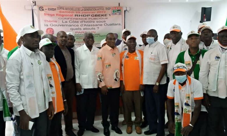 Photo of Claude Sahi Soumahoro : “Alassane Ouattara est une marque déposée que nous devons tous défendre par le dialogue”