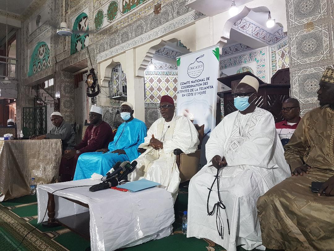 Cheick Moustapha Sonta Khalife général de la Tidjaniya en Côte d'Ivoire annonce la tenue de la 2ème édition de la Wadzifa Internationale