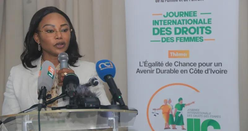 Selon Nassénéba Touré, l’État de Côte d’Ivoire enregistre de nombreux progrès en matière des droits des femmes.