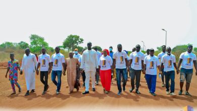 Photo of An 1 de son décès – Marche blanche des jeunes de Séguéla en hommage à Hamed Bakayoko