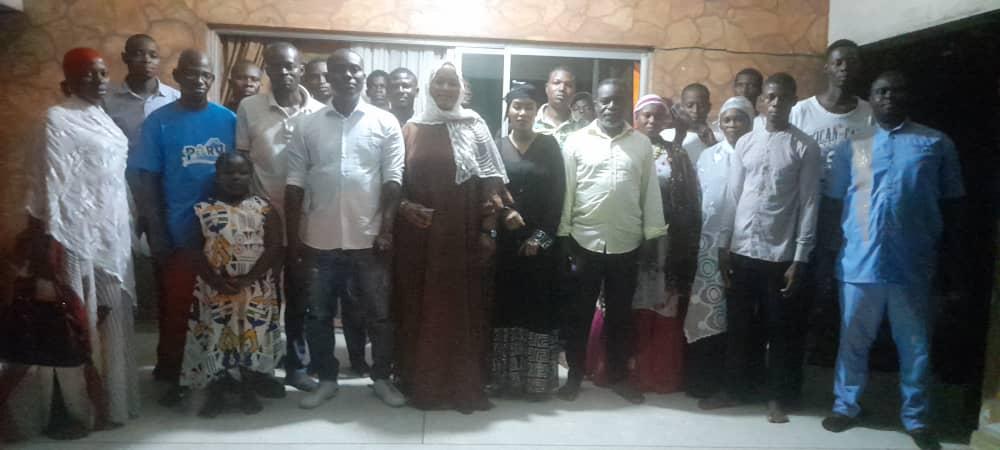 Le jeudi 14 avril 2022, à Abobo, la Coordination des mouvements et Associations de Soutien à Guillaume Kigbafori Soro (Cma-Gks)