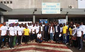 Soro Tionhonhélé Drissa, coordonnateur général de la cellule d’alerte précoce de l’université Nangui Abrogoua et son équipe ont sillonné