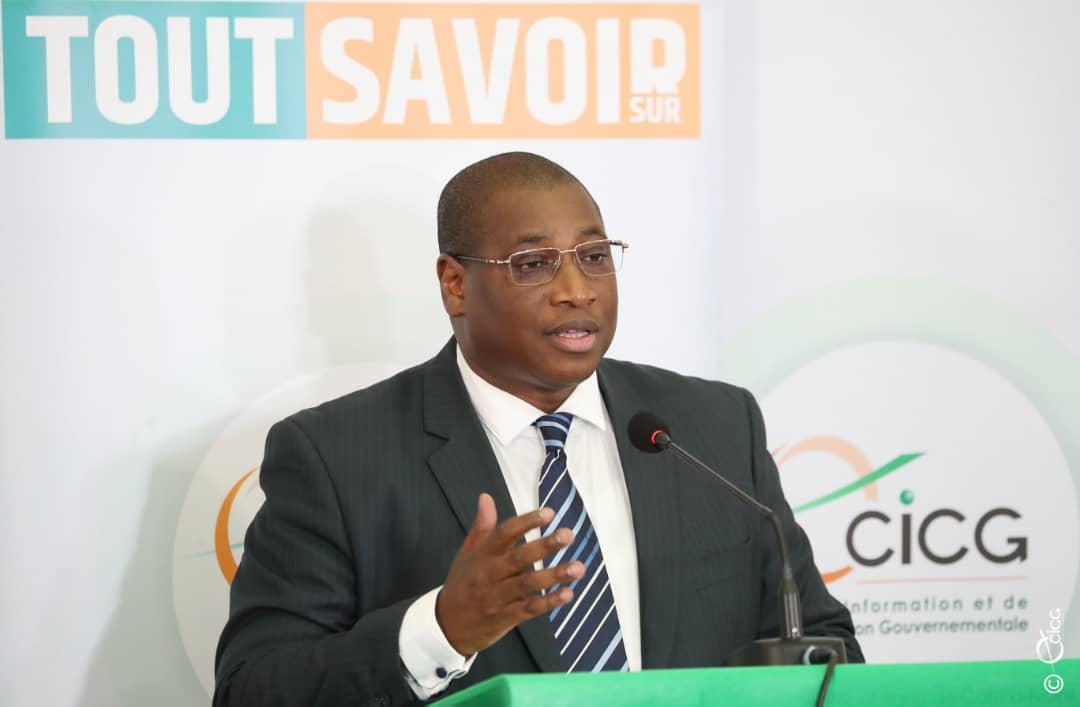 À l'occasion de la conférence de presse hebdomadaire ‘’Tout savoir sur’’ du Centre d'Information et de Communication Gouvernementale (Cicg
