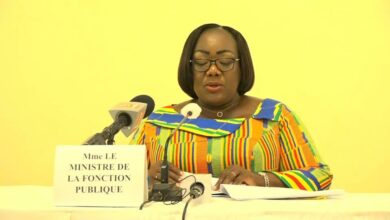 Photo of Anne Désirée Ouloto aux fonctionnaires et agents de l’Etat du District de Yamoussoukro et de la région du Bélier: « La chaîne de la fraude et de la tricherie aux concours est brisée à jamais»