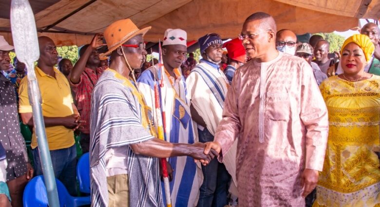 Photo of « N’goron » festival à Ganaoni- Bruno Koné prône l’union pour le développement de la Bagoué