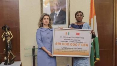 Photo of Soutien aux victimes du séisme-La Côte d’Ivoire fait un don de 618 millions de Fcfa à la Turquie