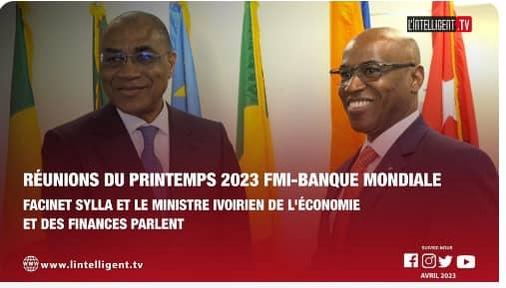 Présent à Washington pour les réunions du printemps du Fonds monétaire international et de la Banque mondiale, Adama Coulibaly , Ministre