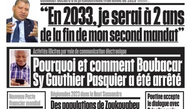 Photo of L’Intelligent en PDF : Jean-Louis Billon à l’émission « Performance » : « En 2033 je serai à deux ans de la fin de mon second mandat »