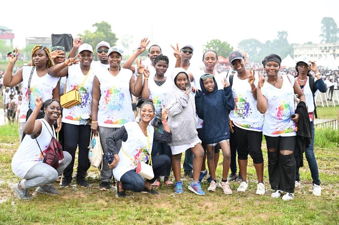 Le ministère de la Promotion de la jeunesse, de l'Insertion professionnelle et du Service civique a apporté son soutien au "Happy run"