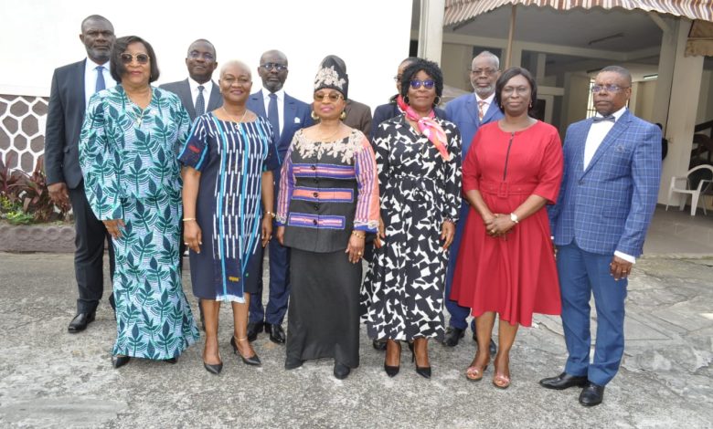 Photo of En visite de travail en Côte d’Ivoire- La Présidente de la Cour suprême du Libéria échange avec Chantal Camara