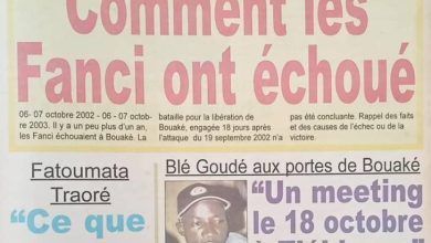 Photo of Les Forces armées nationales de Côte d’Ivoire échouaient à Bouaké