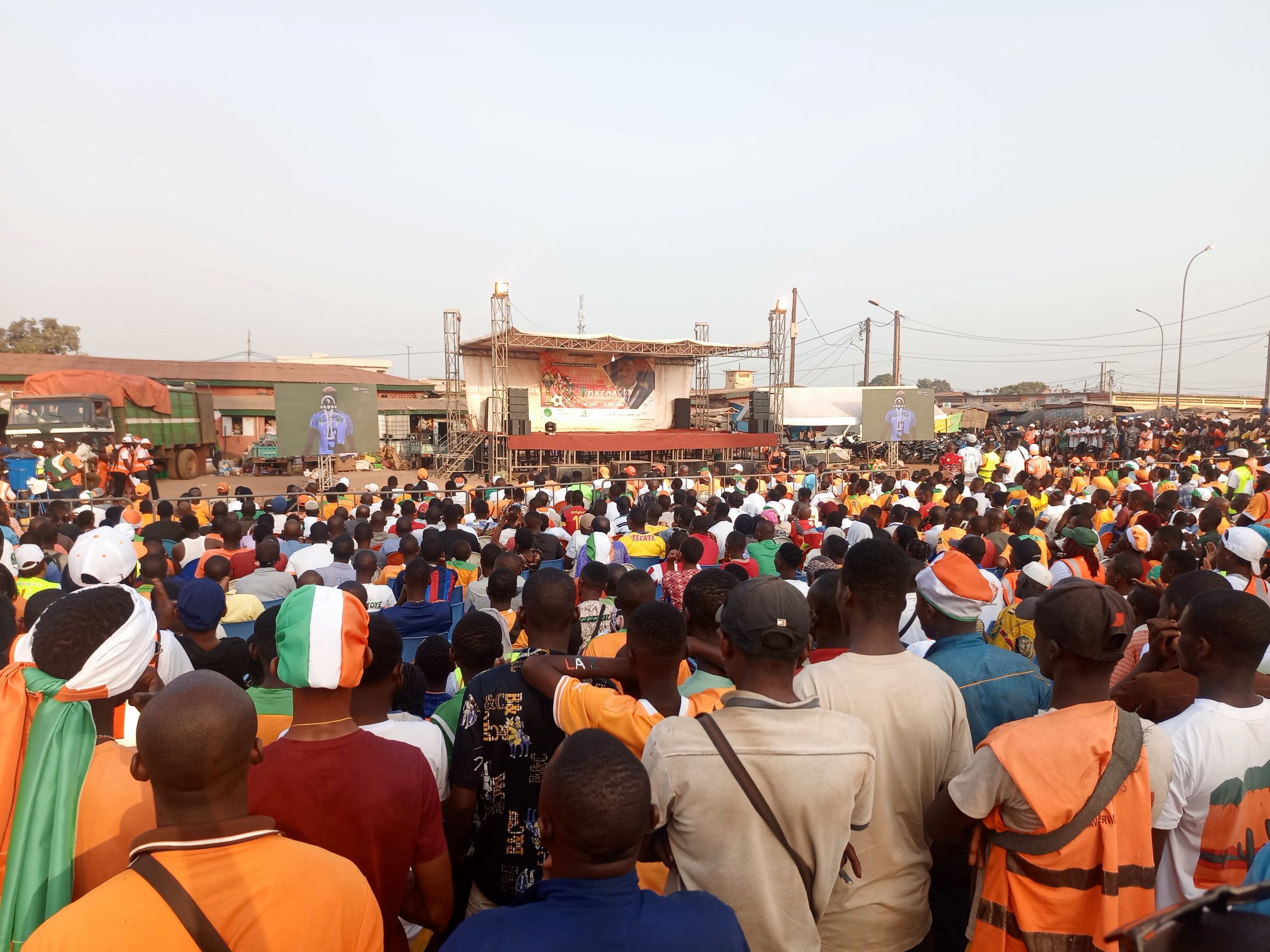 À Daloa , comment des supporters ivoiriens ont vécu la défaite des Éléphants face au Nigéria, , lors de la