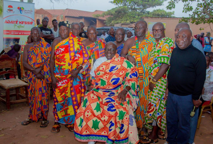 Photo of Festival Adayé Kessié 2023 : Yéo Martial et Aruna Koné, intronisés comme notable et prince en pays Brong