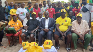 Photo of Can de l’hospitalité- Augustin Thiam offre 2000 gadgets aux supporteurs des équipes de la poule C