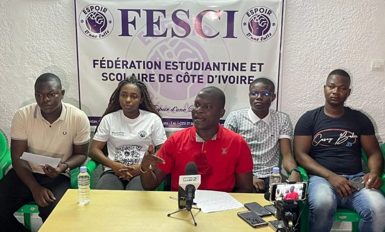Photo of Démolition d&rsquo;une école à la GESCO : sit-in de la Fesci au Plateau et à Yopougon