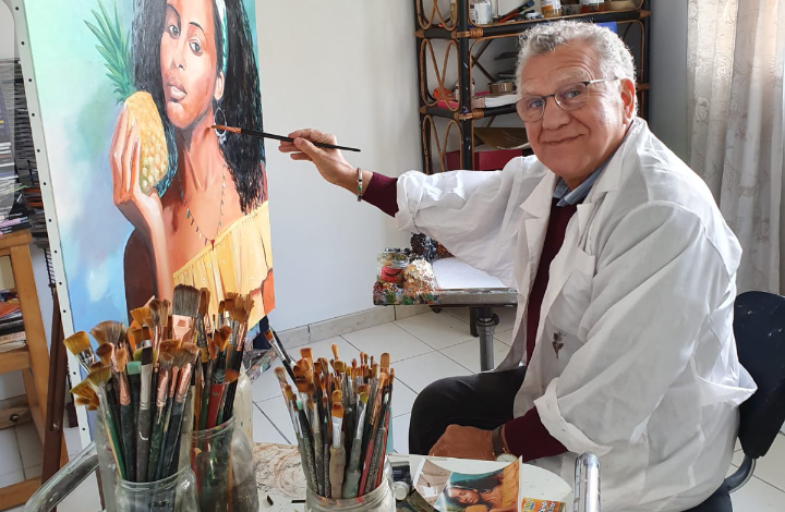 Photo of Art figuratif-Samir Zarour : «Il n’y a pas de peinture ivoirienne mais il y a l’art ivoirien »