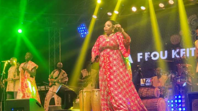 Photo of Femua depuis Ferké-    Affou Kéita, Gadji Céli, Fior de Bior,Tamsir et Yemi Aladé font le show