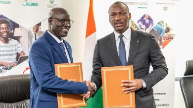 Photo of Formation, encadrement et insertion des jeunes- Mamadou Touré signe une convention avec le Bissau-guinéen Augusto Gomez