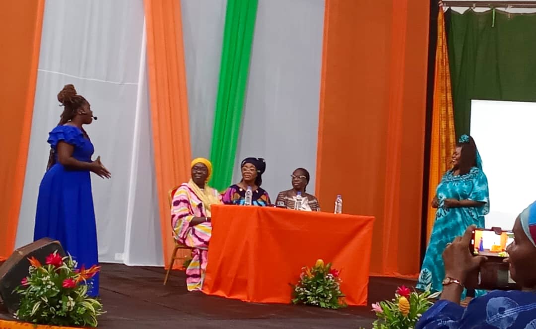 Hortense Zagbayou Bekouan, directrice du Centre d’actions culturelles d’Abobo (Cacab), était devant la presse, le vendredi 14 juin 2024