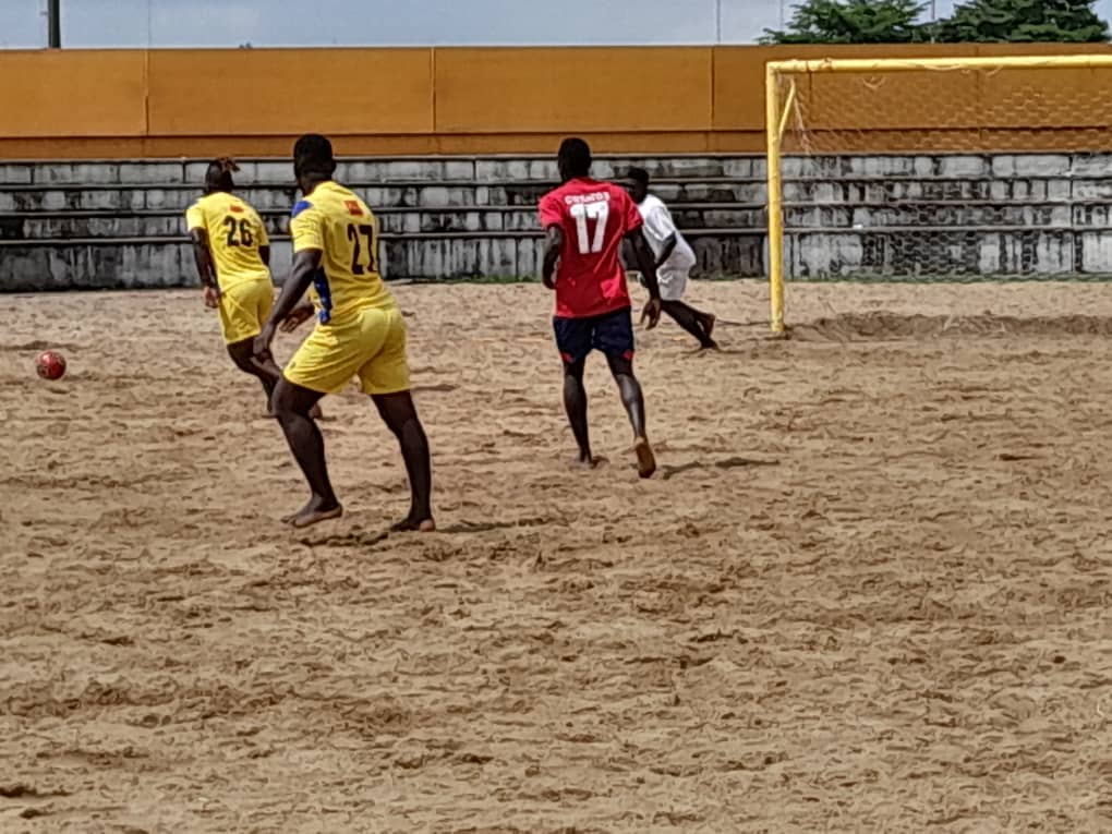 Après 7 ans d'interruption, le championnat national de Beach-Soccer a repris du service le jeudi 13 juin 2024 au Parc des Sports