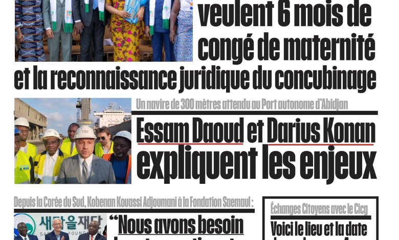 Photo of L&rsquo;Intelligent en PDF:  Étape de Bouaké des Assises nationales des femmes de Côte d&rsquo;Ivoire   Les femmes veulent 6 mois de  congé de maternité et la reconnaissance juridique du concubinage