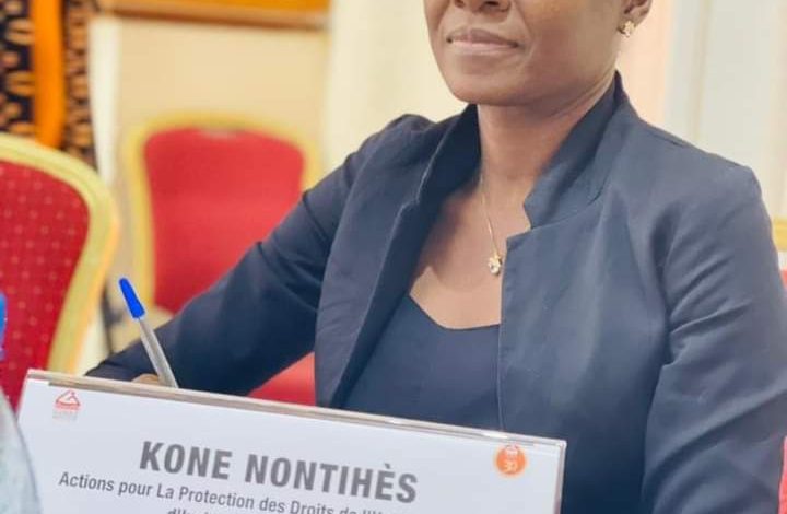 Photo of Koné Nontihès, présidente de l’Action pour la Protection des Droits de l&rsquo;Homme (Apdh) :    « J’encourage L&rsquo;Intelligent d&rsquo;Abidjan à faire la promotion des droits de l&rsquo;homme »
