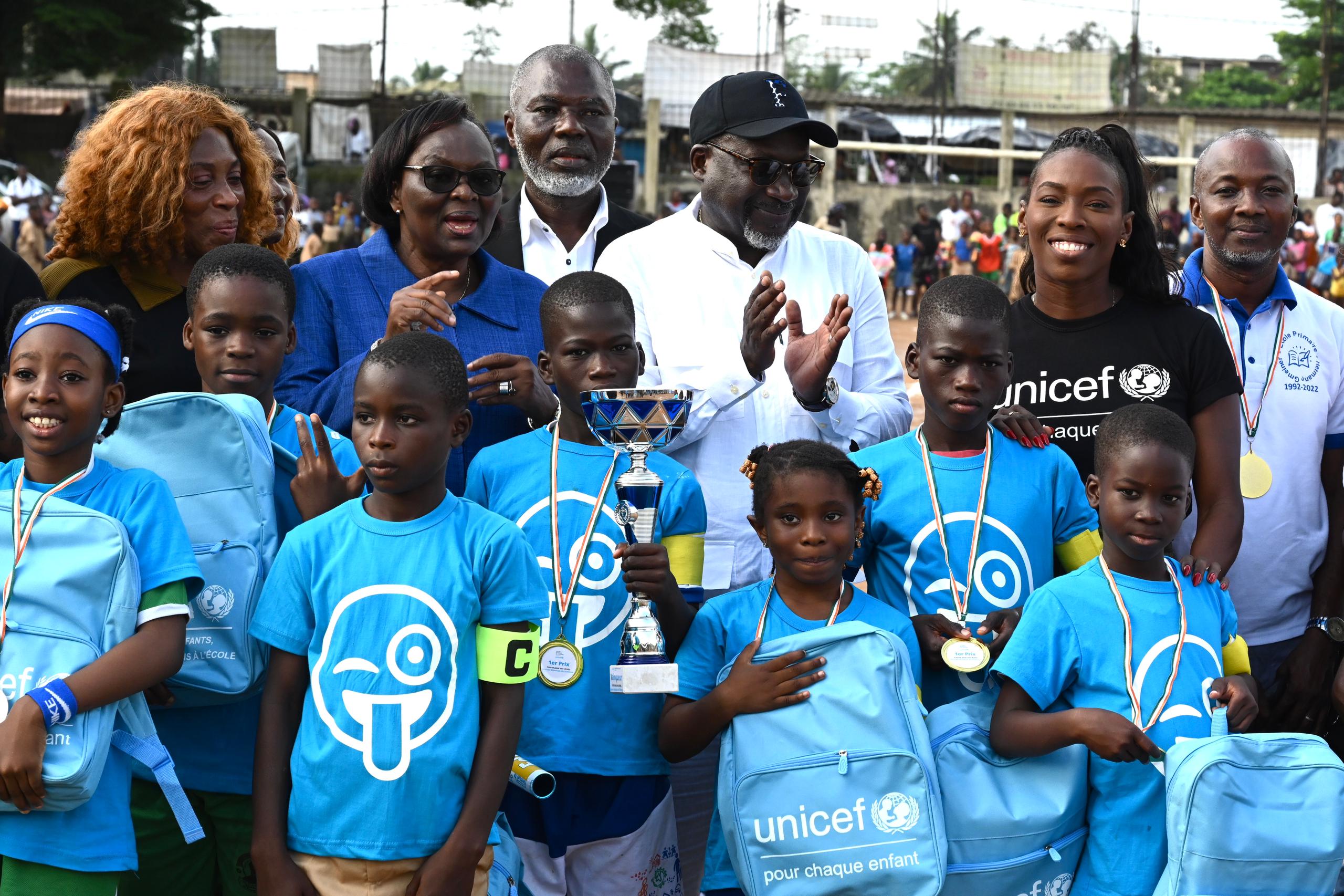 La célébration de la journée mondiale de l'enfance en Côte d'Ivoire s'est tenue le mardi 19 novembre 2024 à l’Epp Habitat d’Abidjan-Abobo.