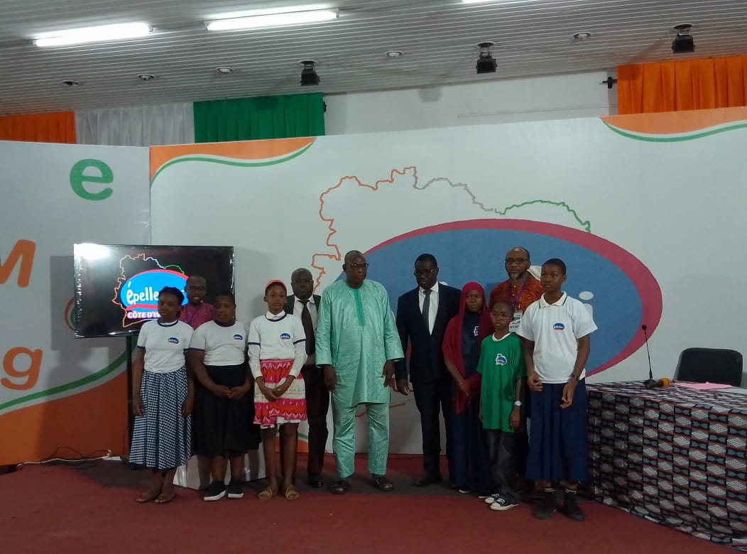 La finale de la 8è édition du concours ‘’Épelle-moi Côte d’Ivoire’’ a eu lieu le samedi 30 novembre 2024, à l’amphithéâtre du Centre