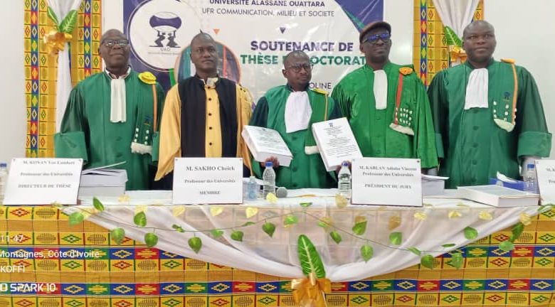 Photo of Littérature orale et traditions- Koffi Konan Emmanuel dédie sa thèse de doctorat à Anne Ouloto