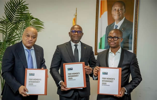 La Côte d’Ivoire sera l'hôte de la 27e édition de l’Afrobasket féminin en 2025. Le ministère en charge des Sports et FIBA Afrique ont paraphé
