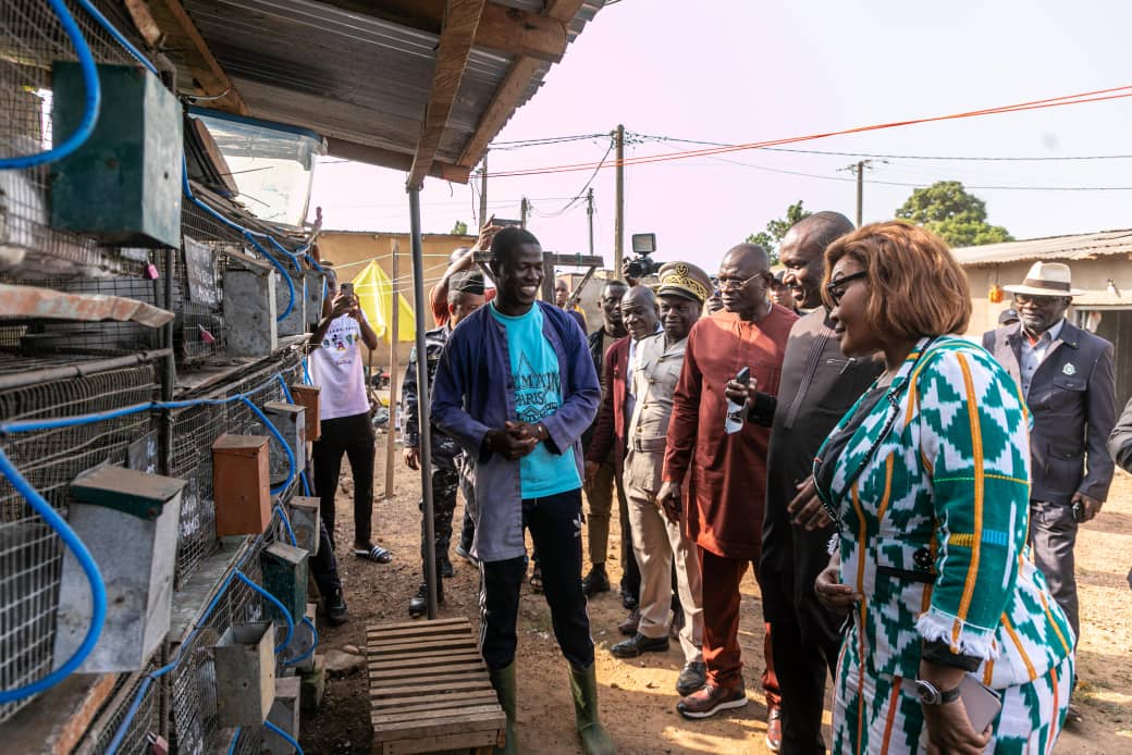 En marge de la mission de proximité du ministre Mamadou Touré dans la région des Grands Ponts, du 6 au 8 février 2025, Bamba Abdoul Kader