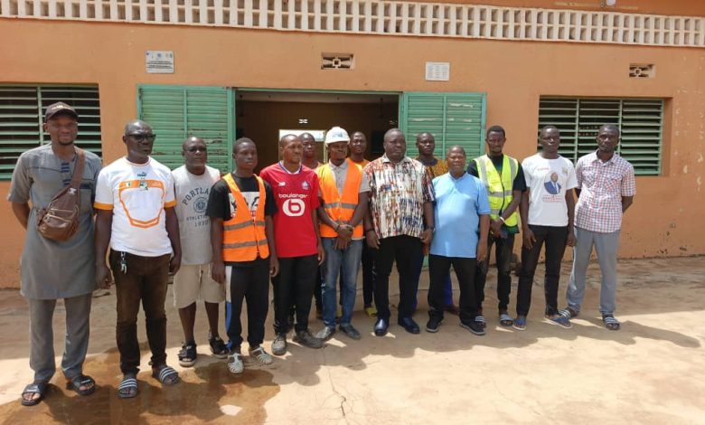 Photo of Sakassou-   Kalil KONATÉ lance les travaux de rénovation du centre culturel