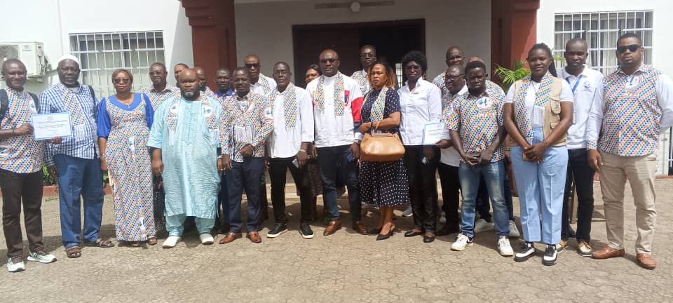 Après une année d'activité, les membres de l'Union des journalistes et professionnels de la communication de Bouaké (UJB) se sont réunis