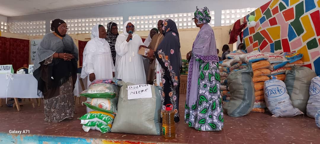 Dans un geste empreint de générosité et de solidarité, l’Association Nouroul-Lah, avec l’appui du Président du Conseil d’Administration