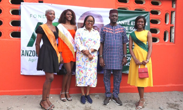 Photo of EPV mixte Le Bélier 1 de Koumassi :   Tata Nahomi aux côtés d’Anzoumana Gbané