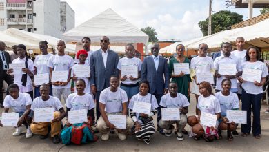 Photo of Stage d’immersion à Yopougon- Un certificat et une prime de 45 000 francs CFA aux bénéficiaires
