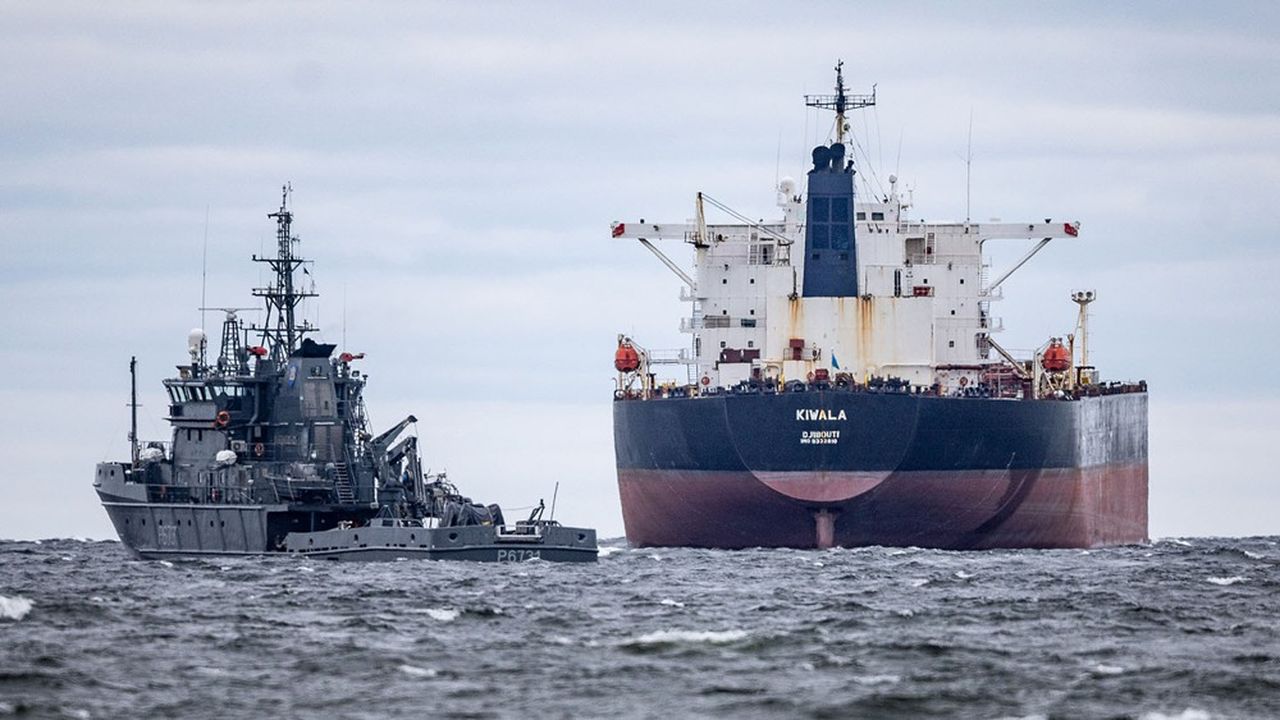 Les navires russes en direction vers d'autres pays