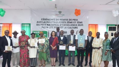 Photo of Ministère de la Culture et de la Francophonie : Les lauréats classés 2ᵉ et 3ᵉ du Prix d’excellence 2025 récompensés